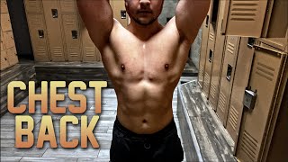 Cutting Day 20 | Chest & Back