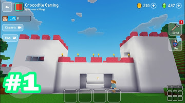 Doll House: Day 1 - Block Craft 3D Android Game - Crocodile Gaming