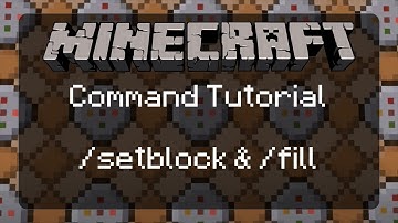 Using Commands in Minecraft: How to Use /setblock & /fill to Alter Terrain! | 1.11.2