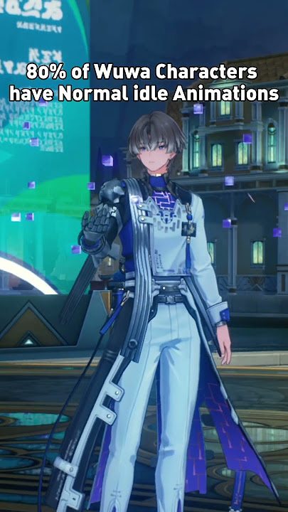 All Wuwa Characters have Normal Idle Animation Except... #cantarella #carlotta #jinhsi #zani #phoebe