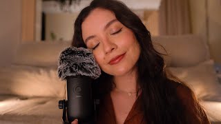 asmr ✿ sussurros para desligar a mente (toques na tela, afirmações positivas e cafuné)