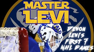 Devon Levi Highlights All 7 NHL GAMES of Rookie Year with BUFFALO SABRES