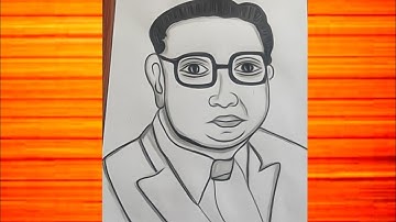 How to draw Dr BR Ambedkar step by step,Ambedkar drawing,#Dr.Babasaheb Ambedkar drawing