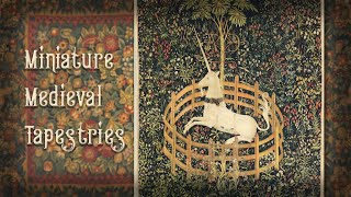 Mini DIY Medieval Tapestries - Pennants - Carpet - Cricut Maker Print Then Cut Project