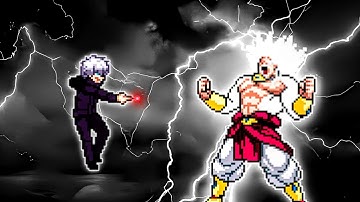 Gojo Awakening RN V2 OP (New) VS Limit Break Broly SSJ4 OP in Jump Force Mugen