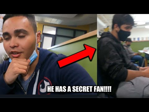 HE HAS A FAN!!!