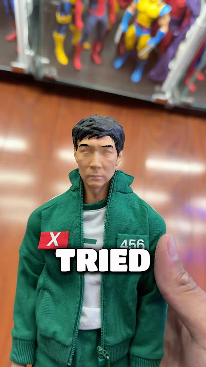 PAINTING SQUID GAMES PLAYER 456 🔥