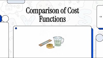 03 - [Machine Learning From Scratch] - Supervised Learning - Comparison of Cost Functions