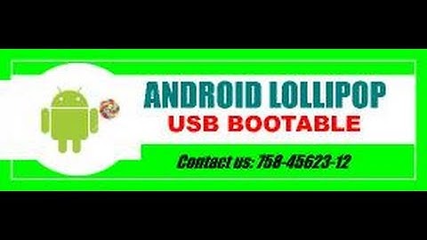 How to make your usb device Android bootable