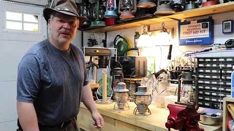 Dressel Railroad Lantern Repair