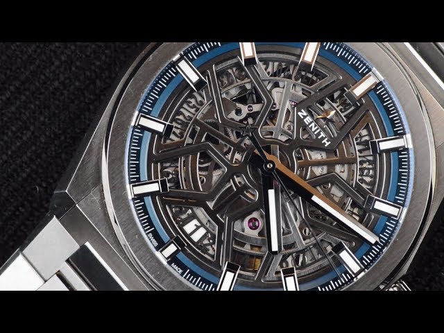 6,700 USD] Zenith Defy Classic Skeleton dial 95.9000.670/78.M9000