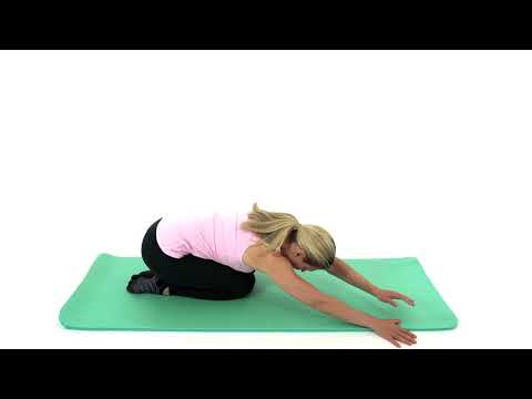 Scoliosis Exercises | Child Pose Variation Scoliosis Breathing