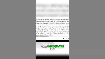 SUED By Elon Musk - Apple & OpenAI - Shocking ChatGPT Lawsuit