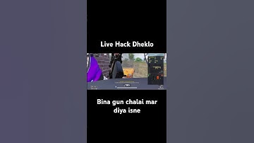 live hacking || without gun kill || bgmi hack #hacker #shorts #bgmi