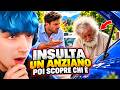 INSULTA UN ANZIANO PER STRADA.. FINISCE MALE.