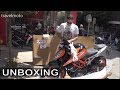 unboxing KTM DUKE 390cc 2019