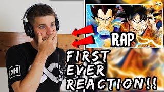 Rapper Reacts to Rustage Goku & Vegeta Rap ft. Shao Dow!! | SUPER (First Reaction)
