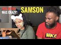 WHAT IN THE MAN HAVING A BABY IS THIS? SAMSON- LEAVE THE KIDS OUT OF IT