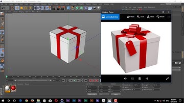Cinema 4D R18 Tutorial | 15th Anniversary | Lessons 01 | How to Model 3D Gift Box