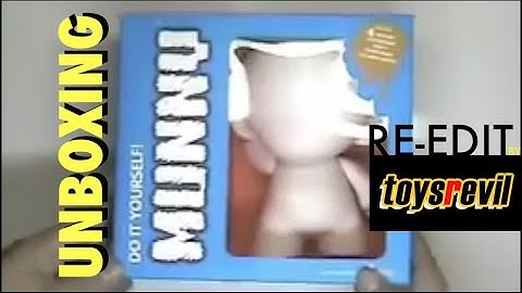 #TOYSREVIL Unboxes DIY Munny from Kidrobot (Re-Edit)