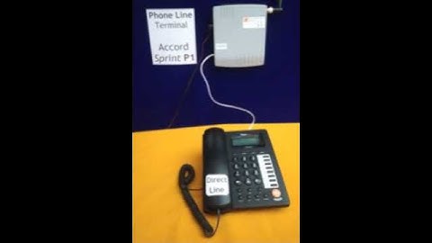 accord GSM terminal FCT sim Gateway convert sim to Landline