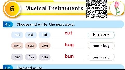 2nd std English workbook answers | 2nd English term 2 unit 6 workbook answers