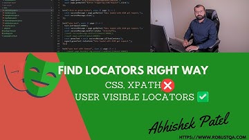 Solid locator finding strategy in Playwright