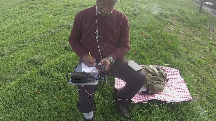 Parks on the Air activation Morse Code / CW pileup at Beargrass Creek State Preserve 4/23/2025