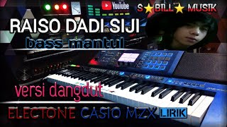 Raiso dadi siji dangdut orgen tunggal - cover sabilla musik