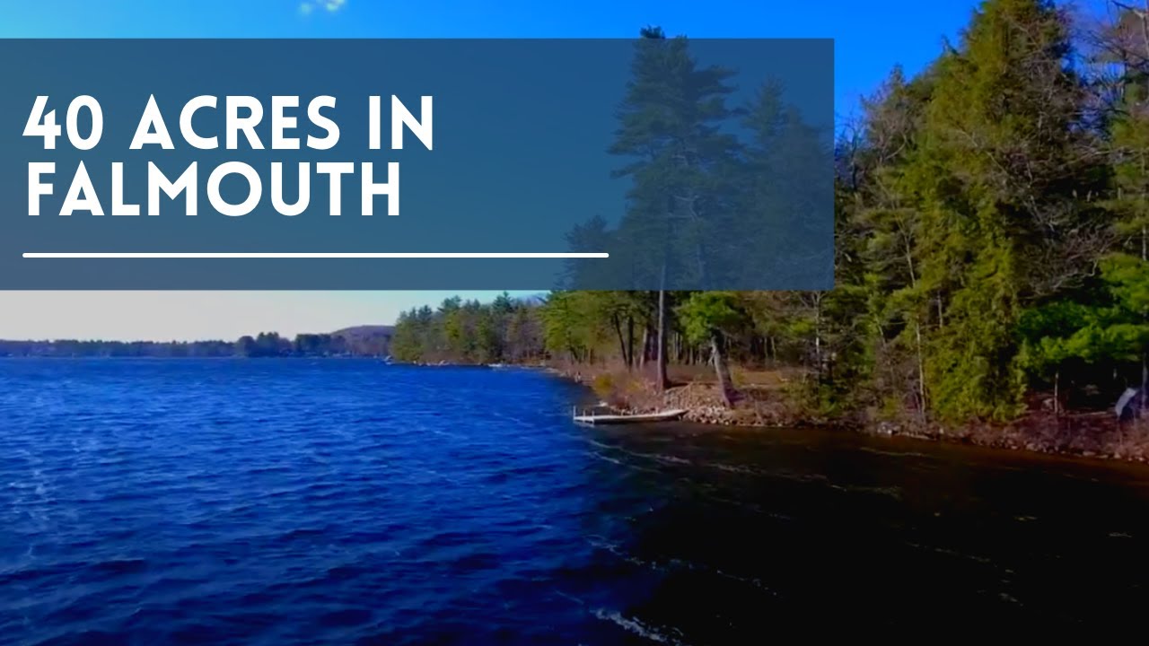 40 Acres in Falmouth with access to Highland Lake, Maine YouTube