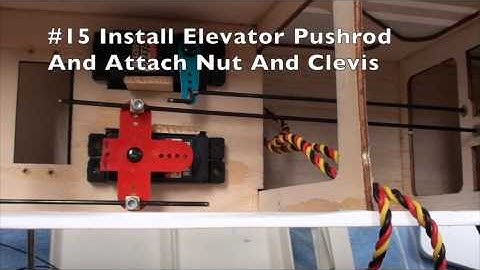 K41 Kadet LT-40 Elevator Servo Pushrod