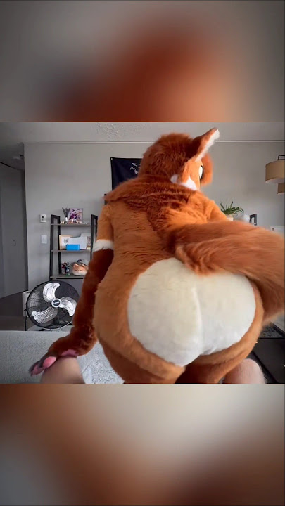 Angel Shows Off Her Foxy Curves | Fursuit Butts