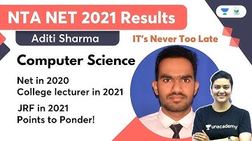 Success Story | NTA NET Result 2021 | Aditi Sharma