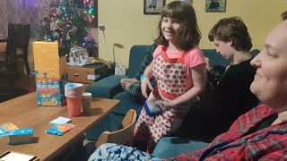 Nieces singing on Christmas