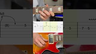 Blues Guitar Lick