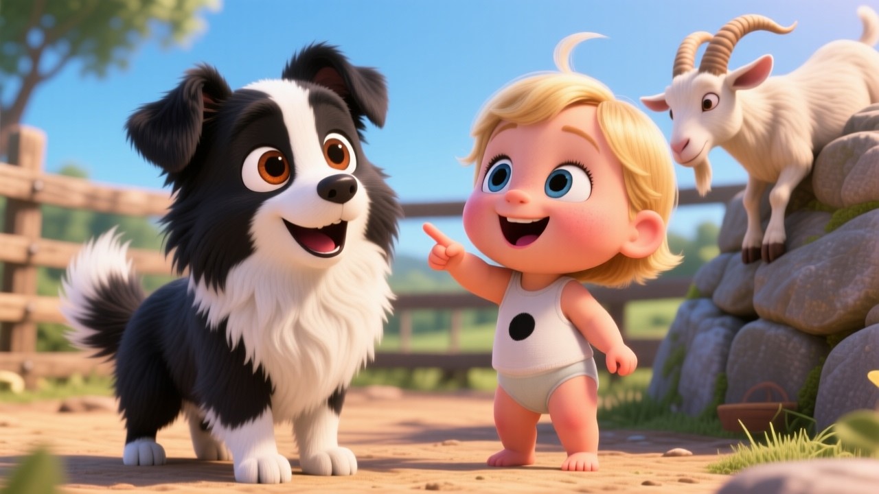 🎵 O Som do Bode 🐐🎶 | Música Infantil com Som de Animal | Maggie a Bordinha