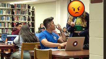 Blasting EMBARRASSING Tutorials In The LIBRARY Prank
