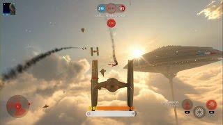 Star Wars Battlefront - Bespin DLC Fighter Squadron Gameplay PS4 60fps (No Commentary)