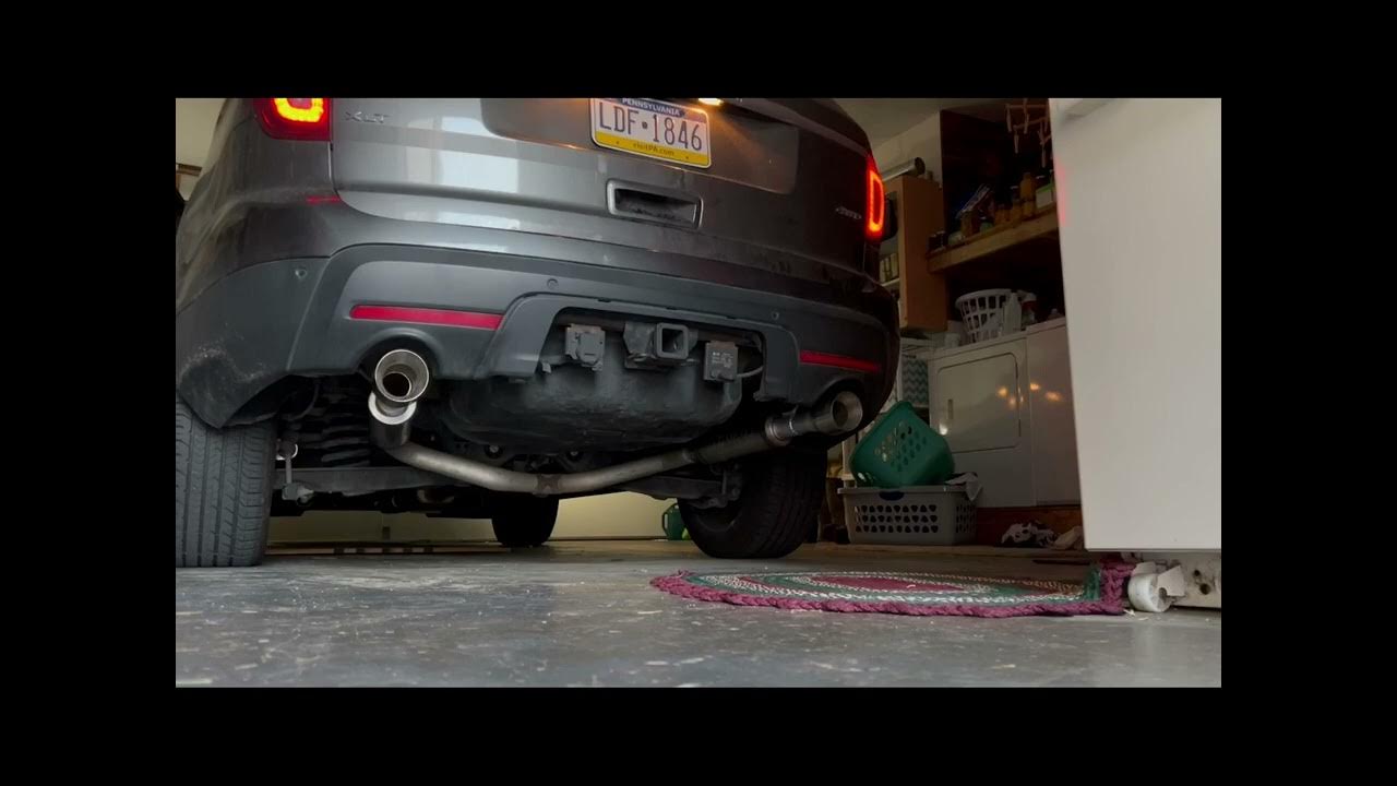2015 Ford Explorer 3.5 Exhaust No Turbo - YouTube