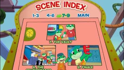 LeapFrog: Talking Words Factory 2: Code Word Caper (2004) DVD Chapter Menu #3