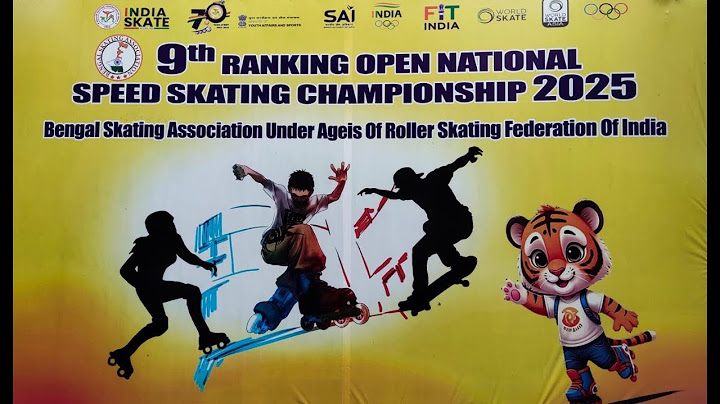 DAY 5 - ROAD RACE - 9TH RANKING - OPEN NATIONAL SPEED SKATING CHAMPIONSHIP -  KOLKATA 2025