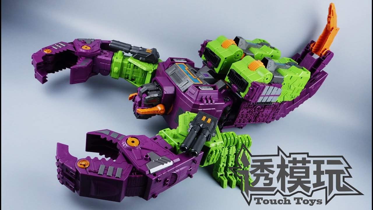 【SwiftTransform】3-Forms Titan! EARTHRISE SCORPONOK! War For Cybertron Transformers 变形金刚速变 透模玩 萨克巨人