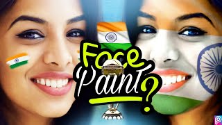 PicsArt tutorial - Face Paint | How to paint National Flag on to a face screenshot 1
