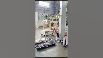 Both cost-effective and efficient, palletizing robots meet your every imagination. #palletizer