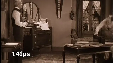 Harold Lloyd's famous jig - steps revealed