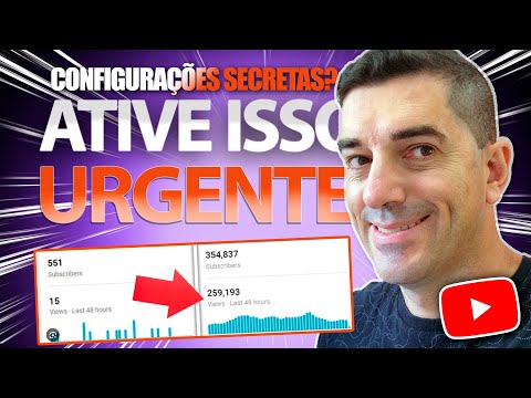 ATIVE ISSO URGENTE! 🚨 Estas CONFIGURAÇÕES ESTÃO F**d**endo com SEU CANAL