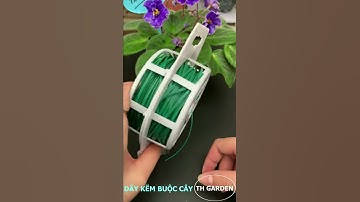 100m Dây Kẽm Bọc Nhựa PP   Đa Năng Dùng Buộc, Uốn Cành   Chống Oxi Hóa-Vô Cùng Bền Bỉ