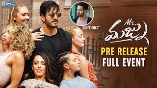 Mr majnu pre release event with jr ntr as chief guest on svcc.
#mrmajnu 2019 latest telugu movie ft. akhil akkineni and nidhhi
agerwal. directed by venky atl...