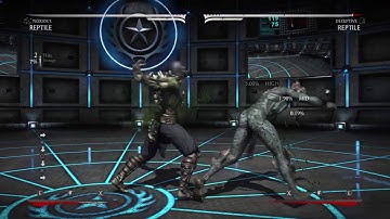 Mortal Kombat X Tech - Noxious Reptile Combos, Setups, Corner and X-Ray Combos (Read Description)
