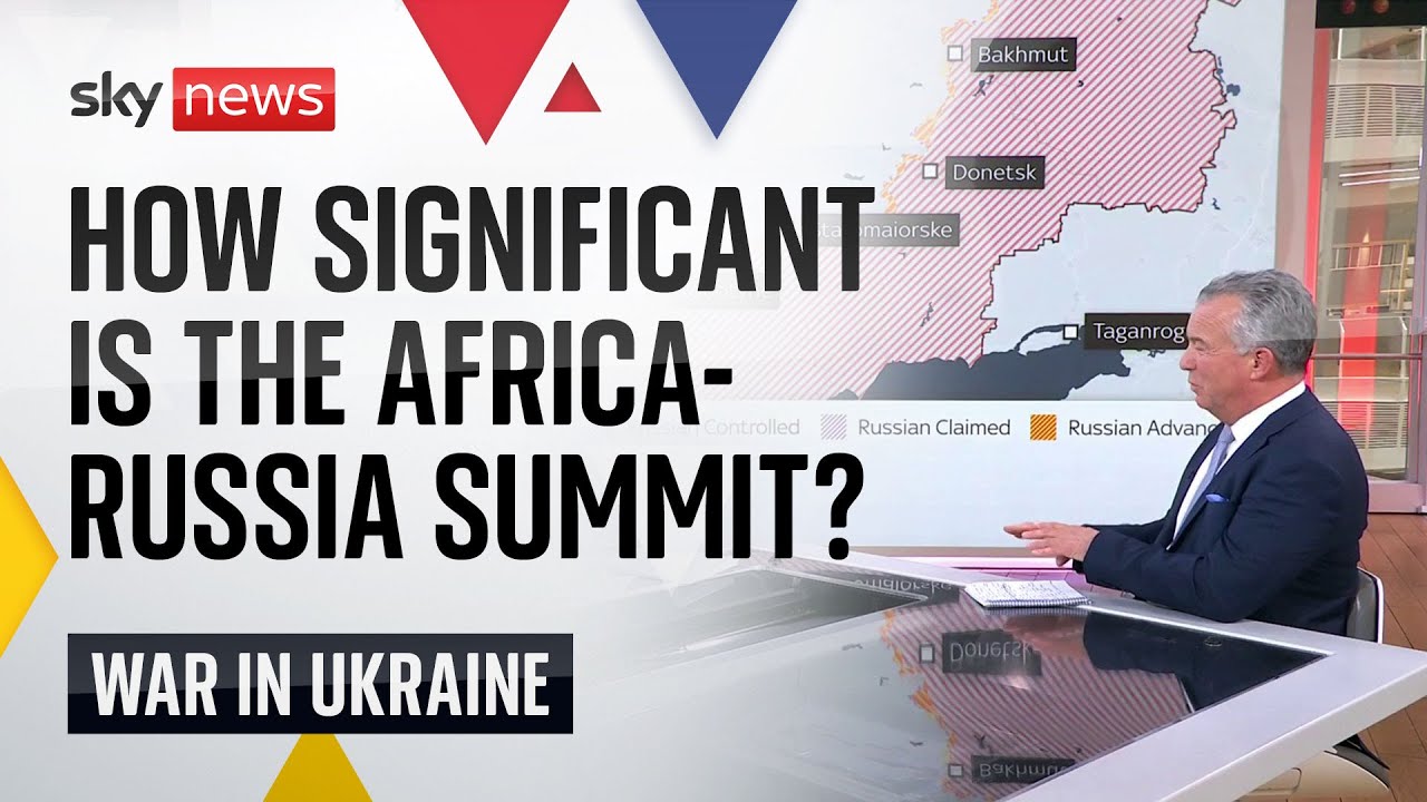 ⁣Ukraine war: How significant is the Africa-Russia summit?